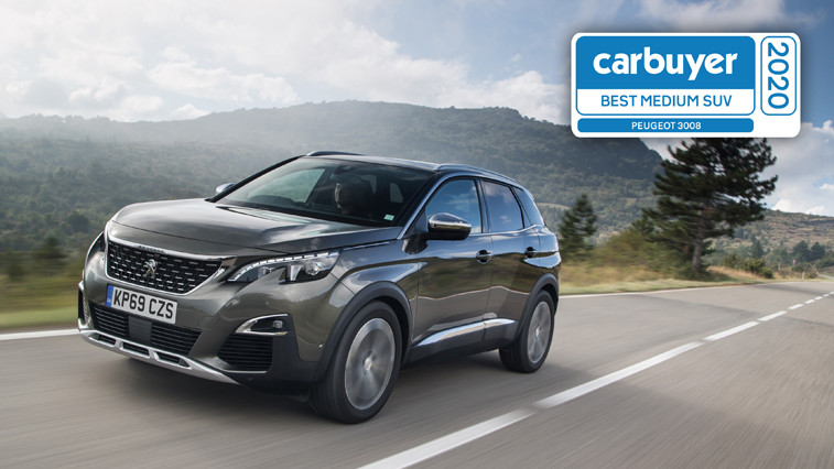 PEUGEOT 3008 SUV TAKES HOME BEST MEDIUM SUV TITLE AT CARBUYER AWARDS FOR FOURTH CONSECUTIVE YEAR